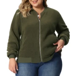 Agnes Orinda Women's Plus Size Shearling Fluffy Fuzzy Long Sleeve Zip Up Fleece Jackets 11 Agnes Orinda Women's Plus Size Shearling Fluffy Fuzzy Long Sleeve Zip Up Fleece Jackets -Agnes Sales Store GUEST 13c7dd40 5783 4b59 954e 670d8c4cc72c