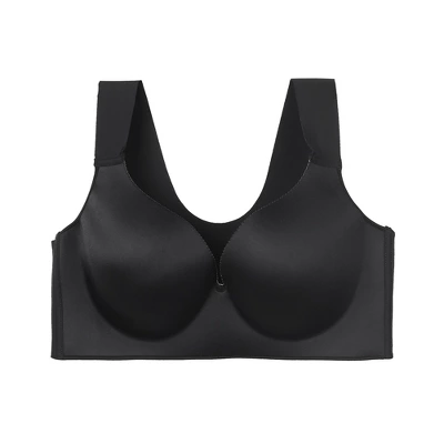 Agnes Orinda Women's Plus Size Wirefree Push-up Racerback Comfort Bra Full Coverage Bras 6 Agnes Orinda Women's Plus Size Wirefree Push-up Racerback Comfort Bra Full Coverage Bras - Image 6
