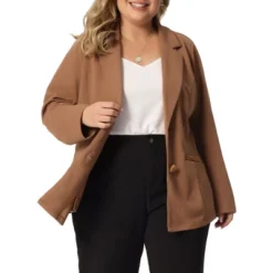 Agnes Orinda Women's Plus Size Button Down Notched Lapel Office Blazers 21 Agnes Orinda Women's Plus Size Button Down Notched Lapel Office Blazers -Agnes Sales Store GUEST 18e8abca 0d2d 432c b9f2 affc4ec9abd2