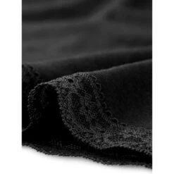 Agnes Orinda Women's Plus Size V Neck Short Sleeve Lace Trim Hem Nightgown -Agnes Sales Store GUEST 1a5ad012 5600 461f aa15 d358258da892