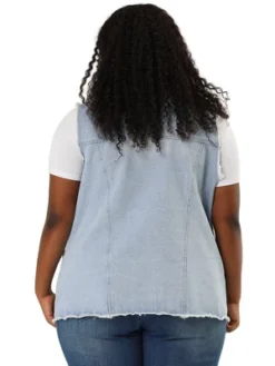 Agnes Orinda Women's Plus Size Denim Button Down Raw Hem Denim Vests 18 Agnes Orinda Women's Plus Size Denim Button Down Raw Hem Denim Vests -Agnes Sales Store GUEST 1c9abebb e36e 4b7e b97b ce254a3151c9