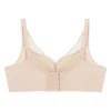Agnes Orinda Women Plus Minimizer Push-Up Comfort Unlined Lace Bra