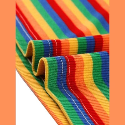 Agnes Orinda Women's Plus Size Stripe Sleeveless Stretch Camisole 4 Agnes Orinda Women's Plus Size Stripe Sleeveless Stretch Camisole - Image 4