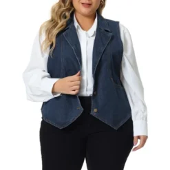 Agnes Orinda Women's Plus Size Sleeveless Lapel Casual Buttons Pockets Denim Vests 9 Agnes Orinda Women's Plus Size Sleeveless Lapel Casual Buttons Pockets Denim Vests -Agnes Sales Store GUEST 202b9ea4 db9b 48f7 8e8f 8fd649292e37
