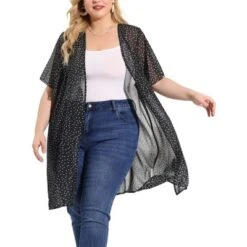 Agnes Orinda Women's Plus Size Cardigan Polka Dots Bell Sleeve Chiffon Summer Cardigans 13 Agnes Orinda Women's Plus Size Cardigan Polka Dots Bell Sleeve Chiffon Summer Cardigans -Agnes Sales Store GUEST 21f7ddea ceb0 44bc 8d5d 50f3dc6c0467