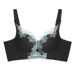 Agnes Orinda Women Plus Full Coverage Wirefree 6-Hook Lace Trim Adjustable Straps Comfort Bra -Agnes Sales Store GUEST 2273b8e6 7212 4cfe 8967 aac56bda05d1