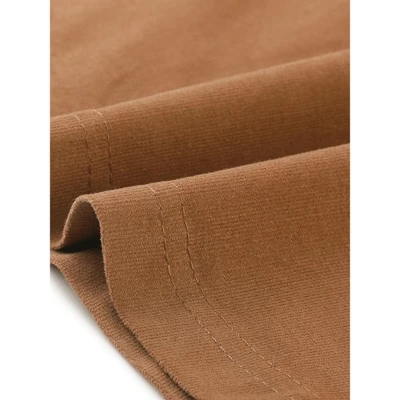 Agnes Orinda Women's Plus Size Corduroy Button Decor Elastic Waist A-Line Skirts 4 Agnes Orinda Women's Plus Size Corduroy Button Decor Elastic Waist A-Line Skirts - Image 4