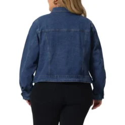 Agnes Orinda Women's Plus Size Button Up Long Sleeve Croped Denim Jean Jackets 7 Agnes Orinda Women's Plus Size Button Up Long Sleeve Croped Denim Jean Jackets -Agnes Sales Store GUEST 2c068cb6 d509 4c7b b924 fa9f8b631390