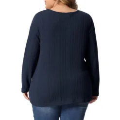 Agnes Orinda Women's Plus Size Knit Thin Fall Winter Trendy Crochet Comfy Pullover Sweaters 9 Agnes Orinda Women's Plus Size Knit Thin Fall Winter Trendy Crochet Comfy Pullover Sweaters -Agnes Sales Store GUEST 2c2911ba 574d 4f08 9832 d82190300236