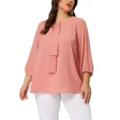 Agnes Orinda Women's Plus Size Work Round Neck Ruffle Chiffon Blouse Top 24 Agnes Orinda Women's Plus Size Work Round Neck Ruffle Chiffon Blouse Top -Agnes Sales Store GUEST 2cc18947 f2f8 488d 858f 63a445fe8333