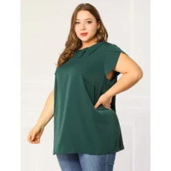 Agnes Orinda Women's Plus Size Elegant Workwear Flutter Sleeve Chiffon Blouse -Agnes Sales Store GUEST 368ade67 6dc3 4d57 94f3 36cf24324d5d