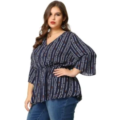 Agnes Orinda Women's Plus Size Peplum Fall V Neck Boho Striped Babydoll Blouses 10 Agnes Orinda Women's Plus Size Peplum Fall V Neck Boho Striped Babydoll Blouses -Agnes Sales Store GUEST 38b04122 3e6b 43b4 bd2b 2f0d1417b2a6