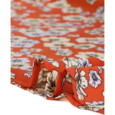 Agnes Orinda Women's Plus Size Boho Wrap Floral Beach Lightweight A Line Skirt 5 Agnes Orinda Women's Plus Size Boho Wrap Floral Beach Lightweight A Line Skirt - Image 5