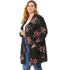 Agnes Orinda Women's Plus Size Lightweight Open Front Knit Floral Cardigan 18 Agnes Orinda Women's Plus Size Lightweight Open Front Knit Floral Cardigan -Agnes Sales Store GUEST 3c7da9d2 1ec4 4249 a506 d1c177137e09