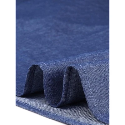 Agnes Orinda Women's Plus Size Blouse Work Short Sleeve V Neck Chambray Casual Tops 5 Agnes Orinda Women's Plus Size Blouse Work Short Sleeve V Neck Chambray Casual Tops - Image 5