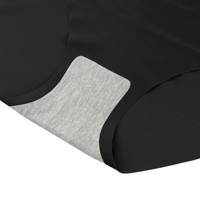 Agnes Orinda Women's Plus Size Panty High Rise Seamless Brief Laser Cut Underwear 2 Agnes Orinda Women's Plus Size Panty High Rise Seamless Brief Laser Cut Underwear - Image 2