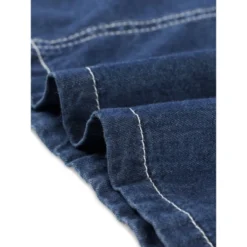 Agnes Orinda Women's Plus Size Denim Detachable Tie Button Front Mini Skirts With Pocket -Agnes Sales Store GUEST 46702e26 f29d 4ff5 8303 34bdb4a076d9