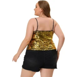 Agnes Orinda Plus Size Tops For Women Sequined Shining Camisole Club Party Sparkle Cami Top 9 Agnes Orinda Plus Size Tops For Women Sequined Shining Camisole Club Party Sparkle Cami Top -Agnes Sales Store GUEST 49e7316b 3fe8 4279 a101 0877f18f3e39