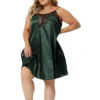 Agnes Orinda Women's Plus Size Lace Spaghetti Lounge Nightgowns