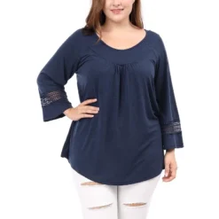 Agnes Orinda Women Plus Size Crochet Panel Raglan Sleeves Ruched Front Tops 16 Agnes Orinda Women Plus Size Crochet Panel Raglan Sleeves Ruched Front Tops -Agnes Sales Store GUEST 4d958dfb 46c2 4b59 9554 d9a9ee1da4d3