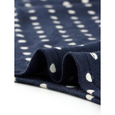 Agnes Orinda Women's Plus Size V Neck Asymmetric Polka Dots Top 5 Agnes Orinda Women's Plus Size V Neck Asymmetric Polka Dots Top - Image 5