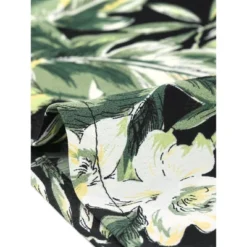 Agnes Orinda Women's Plus Size Floral Trouser Elastic Waist Casual Capri Pants -Agnes Sales Store GUEST 4fe66f67 30e3 4fd0 9880 fe8b61e00df3