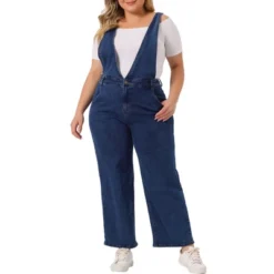 Agnes Orinda Women's Plus Size Denim Overalls Strap Cross Back Jumpsuits 11 Agnes Orinda Women's Plus Size Denim Overalls Strap Cross Back Jumpsuits -Agnes Sales Store GUEST 533764bb 95a0 4d3b baac 1af5c9b32274