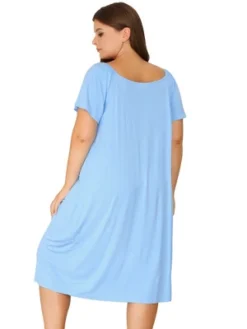 Agnes Orinda Women's Plus Size Knit Sweetheart Neck Short Sleeve Nightgowns 7 Agnes Orinda Women's Plus Size Knit Sweetheart Neck Short Sleeve Nightgowns -Agnes Sales Store GUEST 58b43cee 4f1b 470d b4aa ff9043db25ac