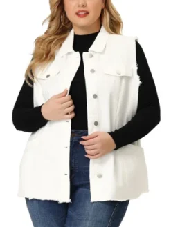 Agnes Orinda Women's Plus Size Denim Button Down Raw Hem Denim Vests 22 Agnes Orinda Women's Plus Size Denim Button Down Raw Hem Denim Vests -Agnes Sales Store GUEST 595408df abe7 4a13 8494 c73f94de9c95