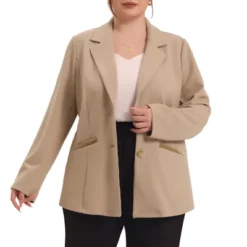Agnes Orinda Women's Plus Size Button Down Notched Lapel Office Blazers 19 Agnes Orinda Women's Plus Size Button Down Notched Lapel Office Blazers -Agnes Sales Store GUEST 59eccff1 9abf 4d50 919b 1e470a80c447