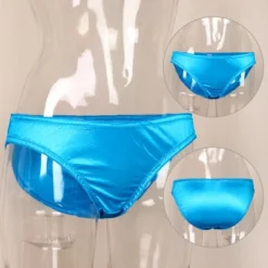 Agnes Orinda Women's Frill Trim Underwear Briefs Hipster Panty Satin Panties 3 Pack