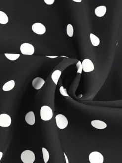 Agnes Orinda Women's Plus Size Polka Dots Elegant 3/4 Sleeve Ruffle Dress -Agnes Sales Store GUEST 5ea2881e 73ce 4e72 863e 333a0847e920