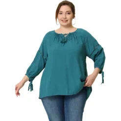 Agnes Orinda Women's Plus Size Long Sleeve Tie Winter Trendy Basic Tunic Blouse 22 Agnes Orinda Women's Plus Size Long Sleeve Tie Winter Trendy Basic Tunic Blouse -Agnes Sales Store GUEST 5eee4b1d ebcf 4356 bf50 4266533d1370