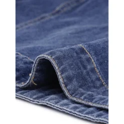 Agnes Orinda Women Plus Size Denim Jacket Crop Fray Roll Short Sleeves Jean Jackets -Agnes Sales Store GUEST 605463b0 e66a 448a 8e4f bc92f664ca4e