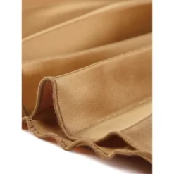 Agnes Orinda Women's Plus Size Pleated Stretched High Waist Premium Metallic Shiny Midi Skirts -Agnes Sales Store GUEST 609166e4 03c5 45a2 8fef 982e7d334e4b