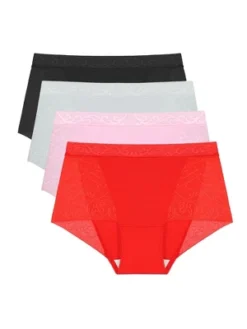 Agnes Orinda Women's 4 Pack Briefs Stretch Breathable Lace Panties -Agnes Sales Store GUEST 61932982 44db 4cd0 bda0 96c87188a377
