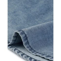 Agnes Orinda Women's Plus Size Jean Denim Short Sleeve Chest Pocket Button Down Shirt -Agnes Sales Store GUEST 63589afc 5925 4952 a936 6c5d17024095