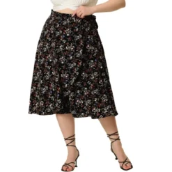 Agnes Orinda Women's Plus Size Boho Wrap Floral Beach Lightweight A Line Skirt 18 Agnes Orinda Women's Plus Size Boho Wrap Floral Beach Lightweight A Line Skirt -Agnes Sales Store GUEST 69a35bb0 ce1b 4360 aa43 447949c62c21