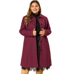 Agnes Orinda Women's Plus Size Winter Outfits Utility Belted Fashion Overcoats -Agnes Sales Store GUEST 69db85cd e645 40f4 90c2 a38d1b4a479c