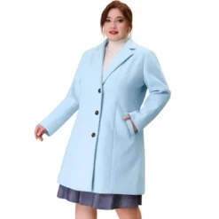Agnes Orinda Women's Plus Size Winter Notched Lapel Single Breasted Pea Coat 25 Agnes Orinda Women's Plus Size Winter Notched Lapel Single Breasted Pea Coat -Agnes Sales Store GUEST 6a204e0a 612d 4db2 b6fd 34f602825fdd