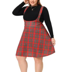 Agnes Orinda Plus Size Suspenders Skirts For Women A Line Mini Tartan Overall Pinafore Dress Suspender Skirt 9 Agnes Orinda Plus Size Suspenders Skirts For Women A Line Mini Tartan Overall Pinafore Dress Suspender Skirt -Agnes Sales Store GUEST 6a633725 19bd 4641 8fb5 16452f65f3e4