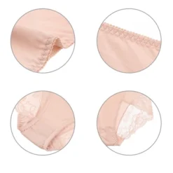 Agnes Orinda Women's Mid-Rise Lace Trim Brief Seamless Underwear -Agnes Sales Store GUEST 6ada8c0a cccb 45fe aa5f 3c500a80712b