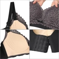 Agnes Orinda Women Plus Full Coverage Lace Soft Cup U Back Adjustable Strap Wireless Bras -Agnes Sales Store GUEST 6d393a16 d638 4db3 ac32 e11fc2e25128