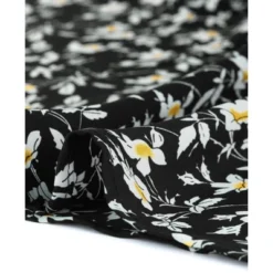 Agnes Orinda Women's Plus Size Floral Short Sleeve Square Tassel Tie Neck Peasant Tops -Agnes Sales Store GUEST 77155d39 ca50 4870 96ee 3c4703d3f865