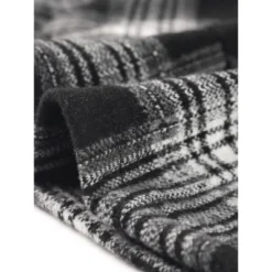 Agnes Orinda Women's Plus Size Plaid 3/4 Sleeves Work Office Blazers Jacket Suits -Agnes Sales Store GUEST 776f370d b4e9 44b8 a386 ba0f4bd9bda6