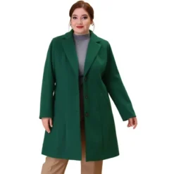 Agnes Orinda Women's Plus Size Winter Notched Lapel Single Breasted Pea Coat 27 Agnes Orinda Women's Plus Size Winter Notched Lapel Single Breasted Pea Coat -Agnes Sales Store GUEST 7785ed36 a4fc 4aaf 8009 34ac0c06ee53