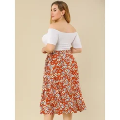 Agnes Orinda Women's Plus Size Boho Wrap Floral Beach Lightweight A Line Skirt 13 Agnes Orinda Women's Plus Size Boho Wrap Floral Beach Lightweight A Line Skirt -Agnes Sales Store GUEST 77de4ea9 3688 478f 8181 6f381e356fd8