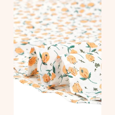 Agnes Orinda Women's Plus Size Floral Babydoll Peplum Waist Short Sleeve Blouses 5 Agnes Orinda Women's Plus Size Floral Babydoll Peplum Waist Short Sleeve Blouses - Image 5