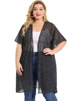 Agnes Orinda Women's Plus Size Cardigan Polka Dots Bell Sleeve Chiffon Summer Cardigans 10 Agnes Orinda Women's Plus Size Cardigan Polka Dots Bell Sleeve Chiffon Summer Cardigans -Agnes Sales Store GUEST 7b2e41f3 b995 43a9 a716 ea877875b879