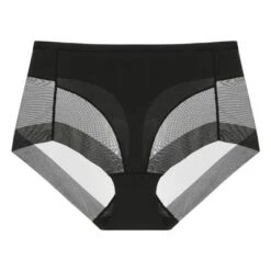 Agnes Orinda Women's Laser Cut Mesh Soft High Rise Brief Solid Stretchy Underwear -Agnes Sales Store GUEST 83beb7a2 1a89 452f 9716 17e5847e5d93